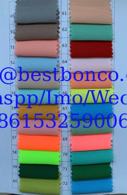 KOREA High TWISTED quality Grade AAA+ micro crepe plain dyed fabric various colors available yearly supplying