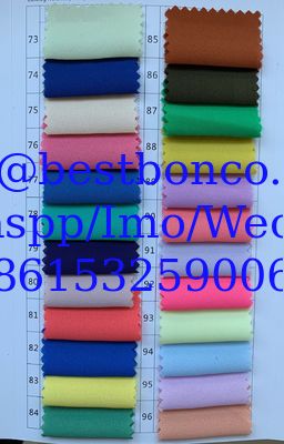KOREA High TWISTED quality CHEAP FABR Grade AAA+ micro crepe plain dyed fabric various colors available yearly supplying