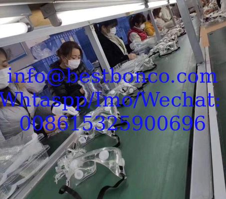 Export Ce Standard Medical Anti-Fog Full-Enclosed Epidemic-Proof Four-Bead Goggles Anti-Spitting Splash Dust-Proof Sourc