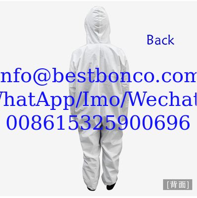 Spot wholesale isolation clothing Siamese hooded isolation clothing Non-medical epidemic isolation clothing Dust-free wo