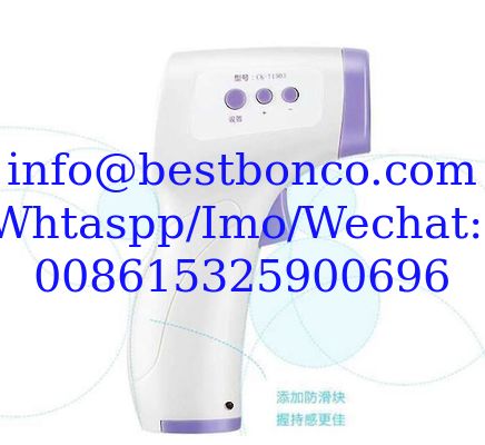 CE Certified Infrared Thermometer Infrared Thermometer Foreign Trade English Voice Broadcast Thermometer