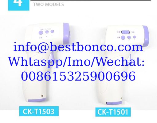 CE Certified Infrared Thermometer Infrared Thermometer Foreign Trade English Voice Broadcast Thermometer