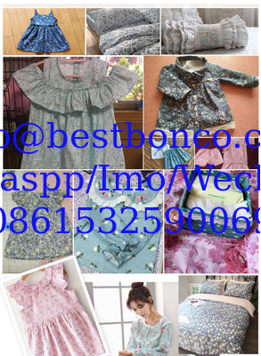 100% cotton poplin printing fabric flowers 500 designs for ready available fashion design