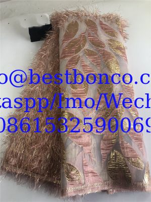 African lace fabric High Quality Embroidered Brocade Lace french Tulle Lace Fabric for nigeria party dress