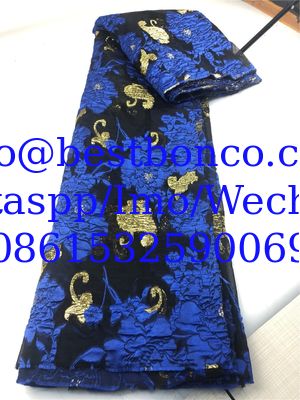 African lace fabric High Quality Embroidered Brocade Lace french Tulle Lace Fabric for nigeria party dress