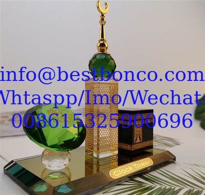 Eid Mubarak Islamic Muslim Ramadan Festival Crystal Decoration Keel Kaaba Architectural Model