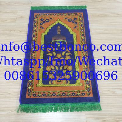 Foreign trade new environmental protection HD Dornier non-slip non-slip water absorbing Muslim worship blanket