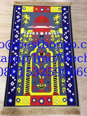 Foreign trade new environmental protection HD Dornier non-slip non-slip water absorbing Muslim worship blanket