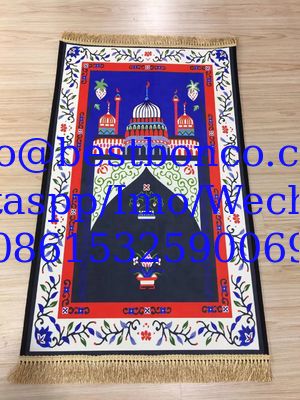 Foreign trade new environmental protection HD Dornier non-slip non-slip water absorbing Muslim worship blanket