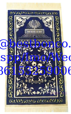 Muslim worship blanket gold and silver line new worship blanket Hui thickened mosque Haji Hajj