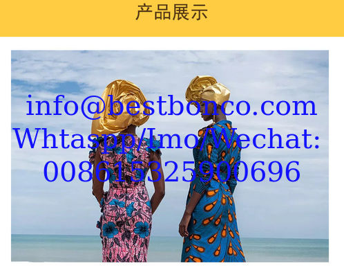 Spring New African Ethnic Clothing Cotton Printed Cloth Amazon Cross-Border Batik Fabric Wholesale