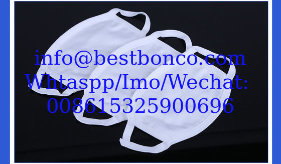 Three-layer cotton masks white black cotton masks Three-layer protective dust-proof and smog-proof men and women cotton