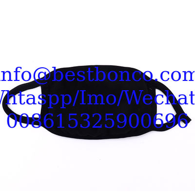 High quality cotton mask pure black