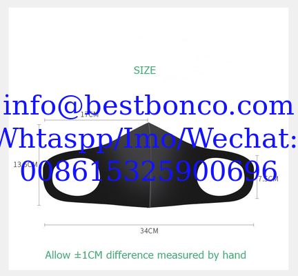 Star masks, space cotton sponge ice silk masks, anti-fog, dust, three-dimensional, breathable, anti-sip mask manufacture