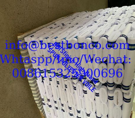 BBTSfinish® Brand 100% Super High twisted full spun polyester voile plain dyed printing digital printing fabric