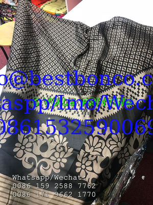 100% SPUN POLYESTER VOILE SUPER HIGH TWISTED PRINTING 58" صنع في اليابان