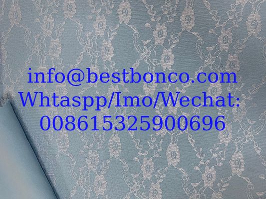 Spandex knitting lace scuba fabric