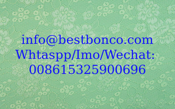 High Quality lace scube bonded fashion fabric