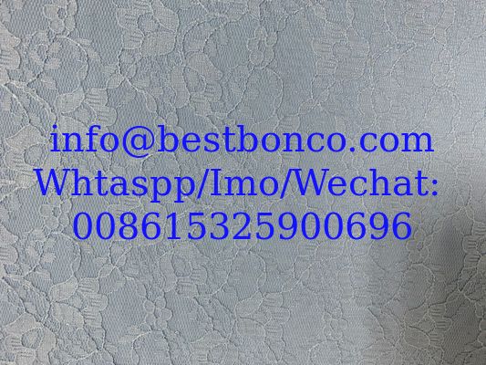 High Quality lace scube bonded fashion fabric