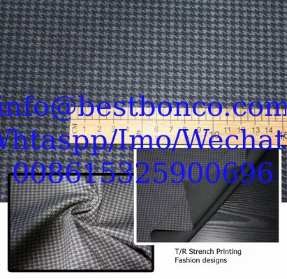 T/R Roma Strench printing fashion