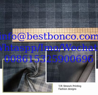 T/R Roma Strench printing fashion