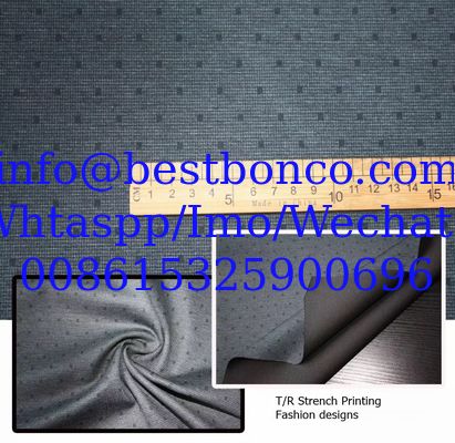 T/R Roma Strench printing fashion