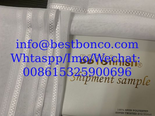 factory direct sale BBTSfinish® Spun voile high twisted White full voile 2×2