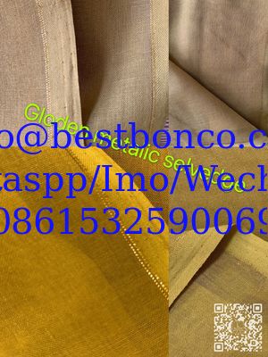 Metallic spun polyster voile super twisted full voile BBTSfinish®