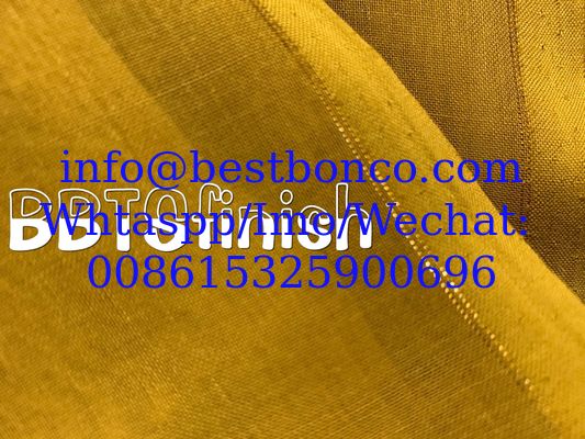 Gold line thread selvedge spun polyster voile super twisted full voile BBTSfinish®