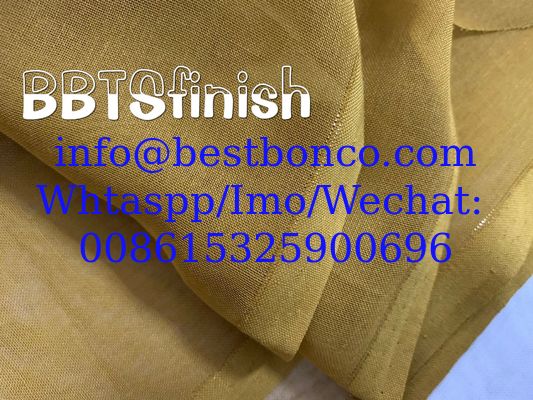 Gold line thread selvedge spun polyster voile super twisted full voile BBTSfinish®