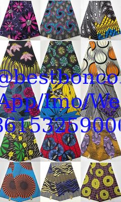 100% Cotton Africa wax printing fabric
