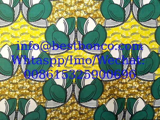 100% Cotton Africa wax printing fabric