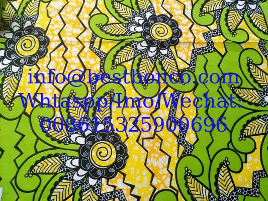 100% Cotton Africa wax printing fabric