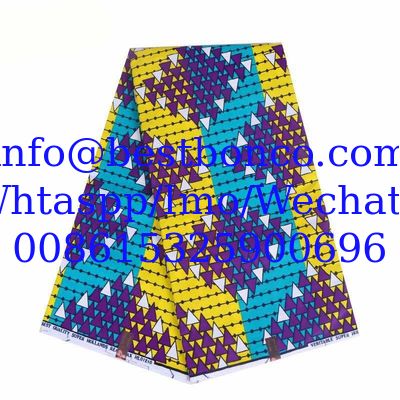 100% Cotton Africa wax printing fabric