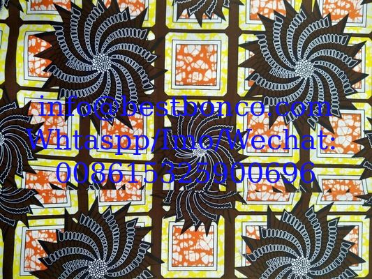 100% Cotton Africa wax printing fabric
