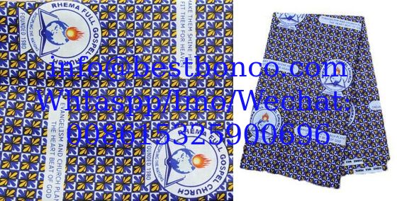 100% Cotton Africa wax printing fabric