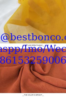 Metallic thread selvedge 100% spun polyester high twisted full voile factory direct sale cheap price high quality