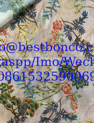 Gold Highest Level Japan Voile pinting Metellic ground quality صنع في اليابان