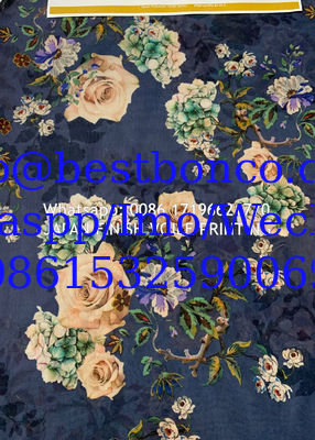 Gold Highest Level Japan Voile pinting Metallic ground quality صنع في اليابان