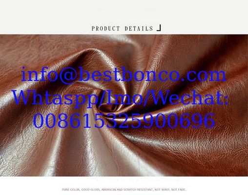 Crazy horse artificial pu leather fabric handmade diy sofa soft bag fabric car waterproof seat simulation cowhide