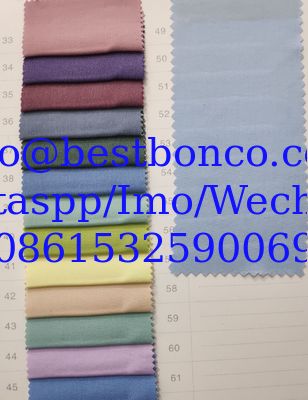 Colorful denim fabric Tencel cotton 5OZ color wash-free denim