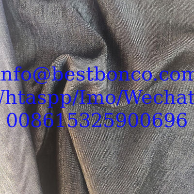 Spot supply imitation Tencel denim, non-stretch color denim, thin disposable denim fabric, garment material