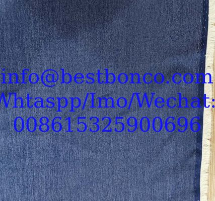 Factory direct non-washing color denim, spring and summer children's wear, women's non-stretch fabric, denim-like tencel