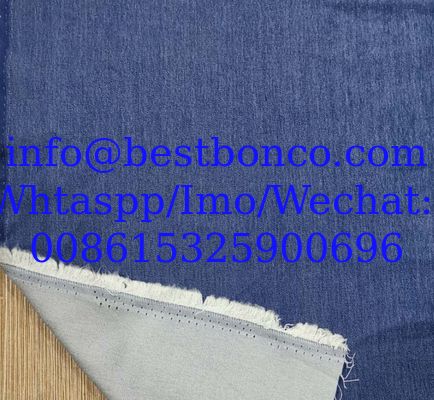 Factory direct non-washing color denim, spring and summer children's wear, women's non-stretch fabric, denim-like tencel