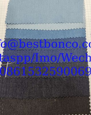 Factory direct non-washing color denim, spring and summer children's wear, women's non-stretch fabric, denim-like tencel