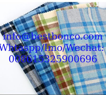 Woolen plaid woolen fabric woolen coat women's coat woolen chemical fiber double-sided fabric manufacturers supply whole