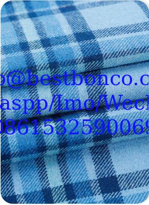 Woolen plaid woolen fabric woolen coat women's coat woolen chemical fiber double-sided fabric manufacturers supply whole