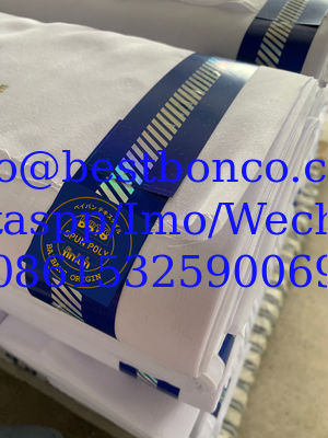 100% Jacquard selvedge SPUN  VOILE SUPER HIGH TWISTED WHITE BLUISHWHTE QUALITY FINISH صنع في اليابان