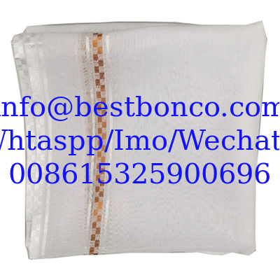 100% Jacquard selvedge SPUN  VOILE SUPER HIGH TWISTED WHITE BLUISHWHTE QUALITY FINISH صنع في اليابان