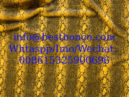 Velboa Printing fabric soft finish with high quality zebra design, snake design, any fashion design finest quality super
